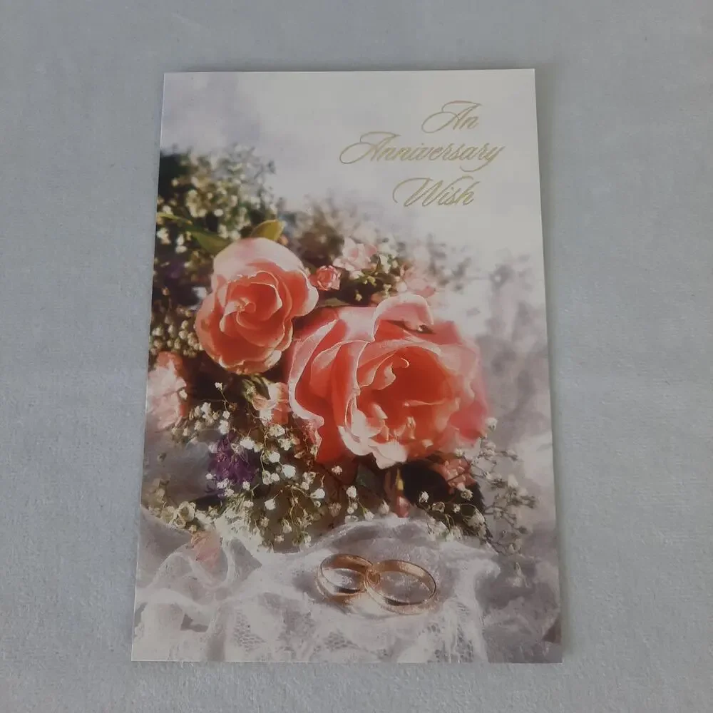 Paramount Greeting Cards Wedding Anniversary 6 Cards/6 Envelopes